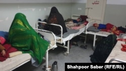 افغان ناروغ ماشومان او د هغوی میندې 