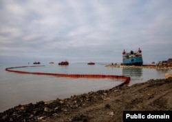 Російський танкер «Волгонефть-239», що зазнав аварії у Чорному морі в грудні 2024 року, архівне фото