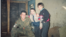 Spanish UN peacekeeper Salvadoro Andres Pelaez with 8-year-old Haris Behram and his cousin, 11-year-old Almir Behram, in a 1993 photo from Mostar, Bosnia-Herzegovina. 