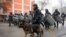 Казахстанские силовики во время январских протестов. 