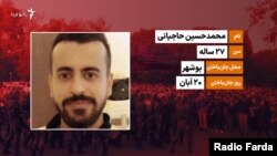 کشته‌شدگان در اعتراض‌های استان بوشهر