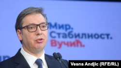 Presidenti serb, Aleksandar Vuçiq.