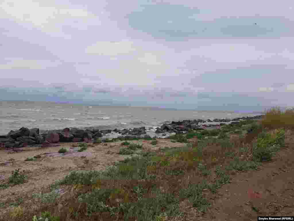 Генічеський &laquo;Камʼяний пляж&raquo; теж порожній