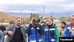 Armenia - EU monitors visit Gegharkunik province, October 18, 2022