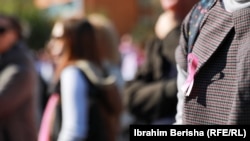 Fotografi nga marshi i përvitshëm në Prishtinë "Ecja për mbijetesë" - Fotografi ilustruese nga arkivi. 