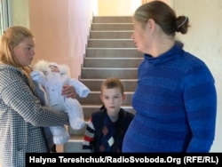 Мешканці Центру для матусь