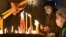 Worshipers light candles in a cathedral in the Armenian capital, Yerevan, on January 6, the day on which the country's main Christian church celebrates Christmas. (file photo)