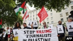 Soňky 12 aýda öldürilen žurnalistleriň tas ýarysy (43%) Gazada, Ysraýylyň ýaragly güýçleri tarapyndan öldürildi.