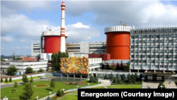 Загальний вигляд Південноукраїнської атомної станції. Лінія фронту нині в 200 кілометрах від ПАЕС, але станцію Росія обстріляла ракетою 19 вересня 2022 року