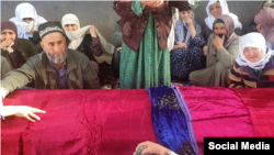 Похороны Сабриддина Джумаева в Раште