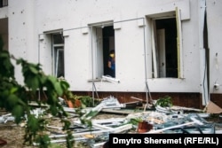 Наслідки обстрілу Миколаєва російськими С-300, 22 вересня 2022 року