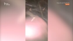 Відео прямого влучення ракети РФ по житловому будинку в Харкові