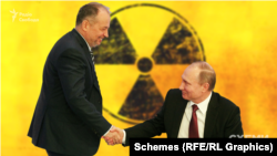 Володимир Лісін та Володимир Путін (колаж) 