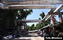 Теплосети в городском пейзаже