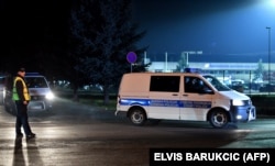 Транспорт на граѓани на БиХ кои беа репатрирани од Сирија во декември 2019 година.