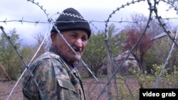 Russian troops recently placed barbed wire along the administrative line separating the breakaway region of South Ossetia from Georgia. (file photo)