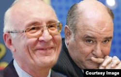 Вопросы транзитных коридоров рассматривались на встречах Зураба Абашидзе (слева) и Григория Карасина в Праге