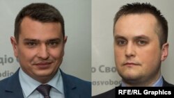 Артем Ситник, директор Національного антикорупційного бюро України (НАБУ), та керівник Спеціалізованої антикорупційної прокуратури (САП) Назар Холодницький 