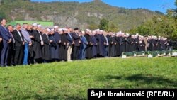 Dženaza žrtvama poplava i klizišta, Jablanica, 15, oktobar 2024.