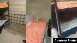 საწოლები სარდაფში