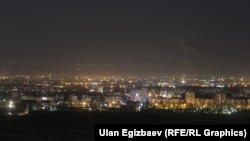 Түнкү Бишкек. Архивдик фото.