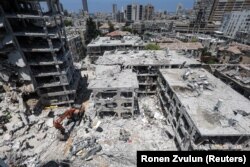 Пошкоджені будівлі після ракетного удару Ірану по Ізраїлю, 15 червня 2025 року