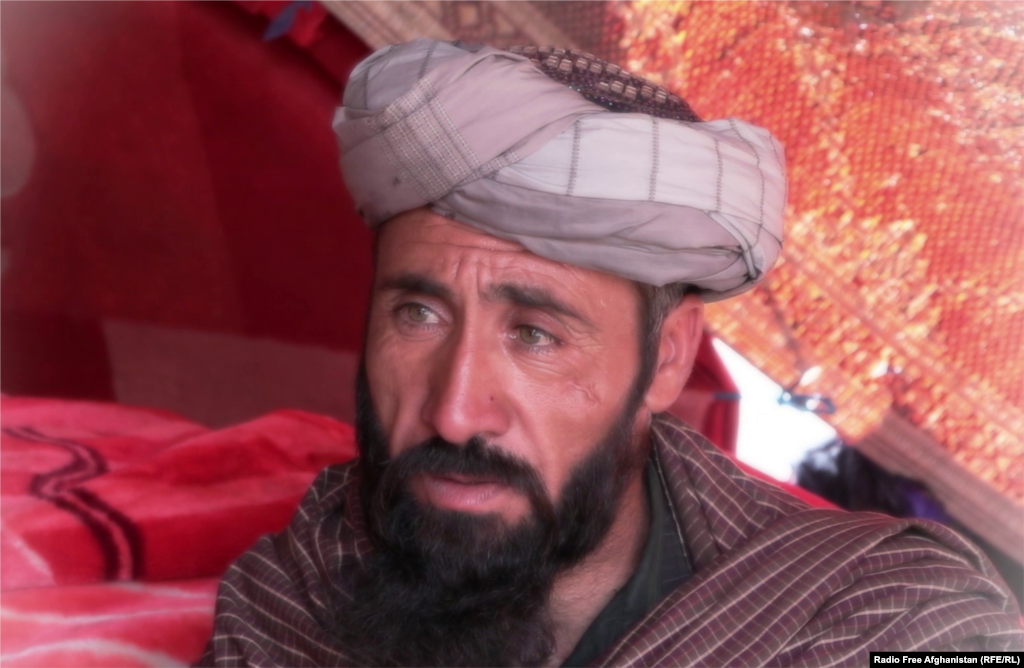 Abdul Qayoom, 43, a resident of Ghormach district in Badghis Province now living in Dasht-e Shaidayee on the outskirts of the western city of Herat