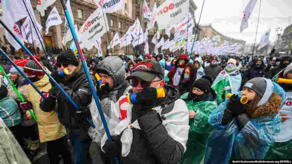 Учасники ходи називають свої акції боротьбою за право на працю