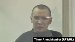 Руслан Гинатуллин, обвиняемый в разжигании межнациональной розни и создании ОПГ. Павлодар, 13 декабря 2016 года.
