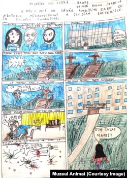 Microscopul văzut de Elena Izabela.