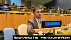 اخیراً نصیر‌احمد فایق، سرپرست نمایندگی دایمی افغانستان در سازمان ملل متحد