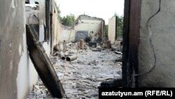 Последствия артиллерийского обстрела в Сотке, Армения. Сентябрь 2022 г.