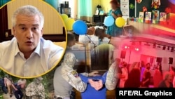 «КримSOS»: окупаційні суди розглянули 109 справ за пів року про «дискредитацію збройних сил Росії» (фотоколаж)