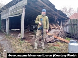 Ветеран війни Микола Шот на службі