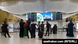 Aşgabadyň Halkara aeroporty. 