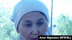 Жаңаөзен қаласының тұрғыны Күнсұлу Отарбаева. 2 қыркүйек 2011 ж.