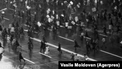 Mineriada din 13-15 iunie 1990/ Foto: Agerpres