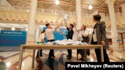 Нур-Султан шаарындагы добуш саноо. 5-июнь, 2022-жыл.