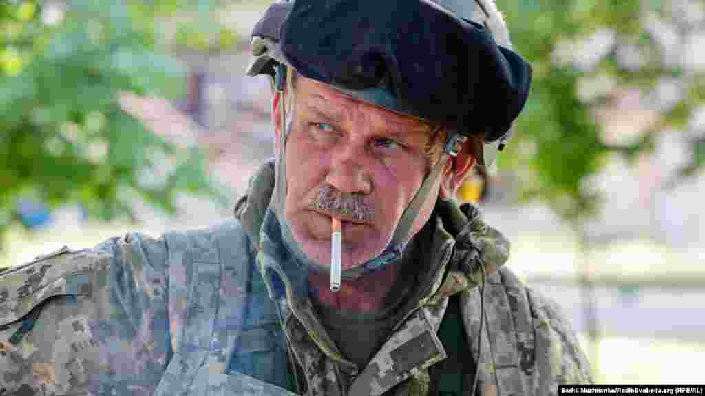 Військовий &laquo;Іноземного легіону оборони України&raquo; в Сєвєродонецьку