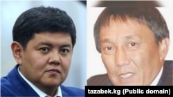 Алтынбек Жунус уулу менен Муратбек Малабаев.