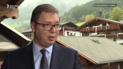 Vučić u Alpbahu: Kosovo jedna od ključnih tema