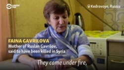 Mother Talks About Dead Russian Mercenary