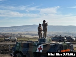 Exercițiul Dacian Fall la Cincu, 13 noiembrie 2025.