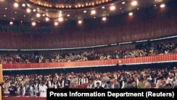 ډ پاکستان د قامي اسمبلۍ یوشمېر غړو په خيبر پښتونخوا کې د ناامنۍ په اړه ويناګانې وکړې - پخوانی انځور