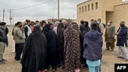 تعدادی از مهاجرین افغان در ایران 