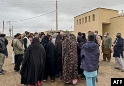 تعدادی از مهاجرین افغان در ایران