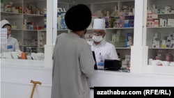 Аптека в Ашхабаде, июнь, 2022  