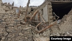 خسارات ناشی از زلزله اخیر در ولایت خوست