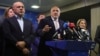 Veteranul bulgar Boiko Borisov (în centru) a mai câștigat un scrutin. Va reuși să formeze o guvernare stabilă? 