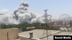 Tym i dendur pas një sulmi ajror izraelit në Teheran, në mëngjesin e 23 qershorit.